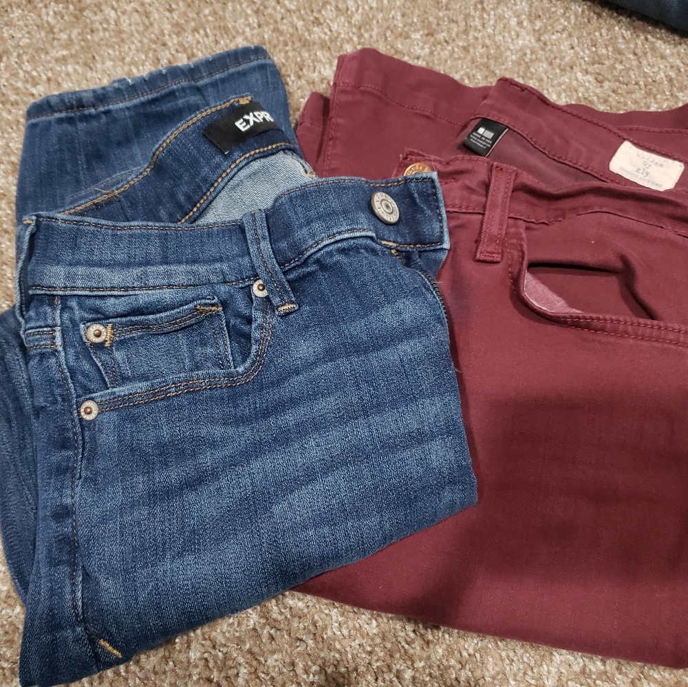 2 pair Bundle of size 26 jeans
